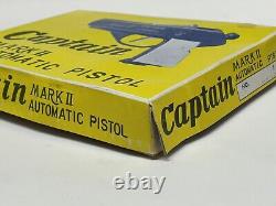 Vintage 1950's Captain Mark II Automatic Pistol Toy Cap Gun Case Of 12 NOS