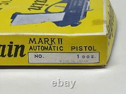 Vintage 1950's Captain Mark II Automatic Pistol Toy Cap Gun Case Of 12 NOS