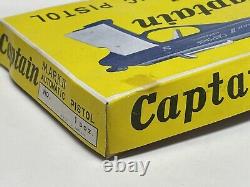 Vintage 1950's Captain Mark II Automatic Pistol Toy Cap Gun Case Of 12 NOS