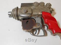 Vintage 1950's Hubley Atomic Disintegrator Space Cap Gun- Diecast