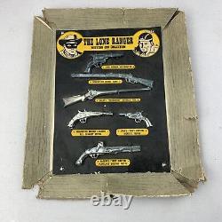 Vintage 1950's LONE RANGER Western Gun Collection American Cast Toy 1960's
