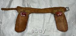 Vintage 1950's Roy Rogers Geo. Scmidt Toy Cap Guns and Holster