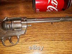 Vintage 1950s Hubley Colt 45 Cap Gun Old Toy. 45 Capgun Pistol Western Cowboy
