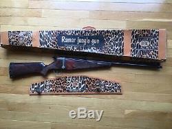 Vintage 1950s Ideal Toys Ramar Jungle Gun, 250 Shot Cap Gun/rifle, Rare