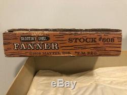 Vintage 1950s Mattel Shootin Shell Fanner TOY Cap Gun Set with Original Box