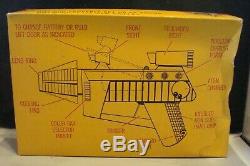 Vintage 1950s Remco SPACE GUN With Orig Box! Battery Operated Toy Ray Gun! WoW