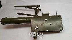 Vintage 1950s Tru Matic No. 800 Toy Gatling Machine Gun with tripod
