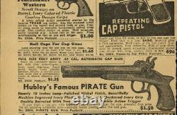 Vintage 1950s toy cap guns assorted diecast various prices- pick and pull