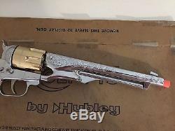 Vintage 1958 Hubley Colt. 45 Toy Cap Gun Pistol #281 in Original Box C9.5
