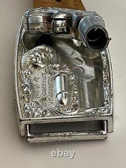 Vintage 1959 Mattel Toy Remington 1867 Derringer Pistol Cap Gun Belt Buckle