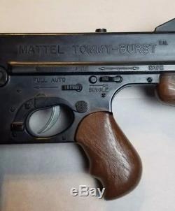 Vintage 1960 Mattel Tommy-Burst Toy Cap Gun