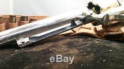 Vintage 1960's MATTEL FANNER SHOOTIN SHELL45 PISTOL TOY CAP GUN with HOLSTER