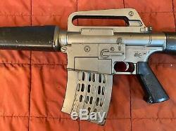 Vintage 1960's Mattel Marauder M-16 Toy Gun Works Great