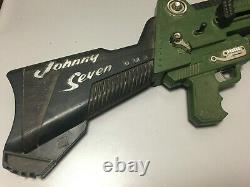 Vintage 1960s Johnny 7 Seven Topper One Man Army OMA Machine Gun