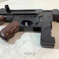 Vintage 1960s Mattel Dick Tracy Tommy Burst Gun AS IS FOR PARTS/REPAIR
