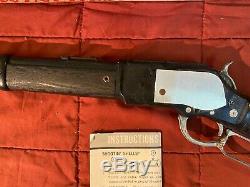 Vintage 1960s Mattel Winchester Rifle Toy Cap Gun WITH ORIGINAL BOX