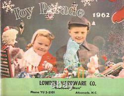 Vintage 1962 Toy Catalog! Cap Guns/buddy L/tonka/games/art Sets/chemistry Set/++