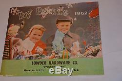 Vintage 1962 Toy Catalog! Cap Guns/buddy L/tonka/games/art Sets/erector Set/++++