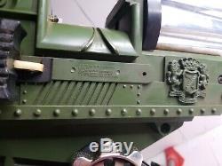 Vintage 1964 DEFENDER DAN Deluxe Reading Toy Machine Gun With tripod WORKING