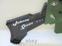 Vintage 1964 Topper Toys Johnny Seven O. M. A. Toy Gun Cap Gun Some Accessories