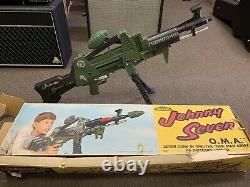 Vintage 1964 Topper Toys Johnny Seven One Man Army Gun with box