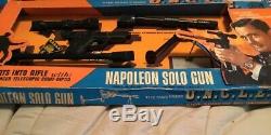 Vintage 1965 Ideal Toy Man From UNCLE Napoleon Solo Gun Kit In ORG. VTG BOX Rare