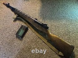 Vintage 1965 Johnny Eagle Lieutenant M-14 Rifle Toy Gun US Army Topper Division