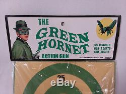 Vintage 1966 (1974) Green Hornet action gun Target darts Classic TV series RARE