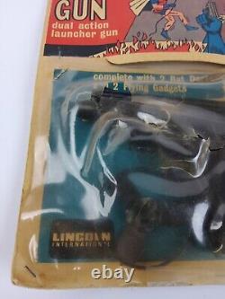 Vintage 1966 Batman Escape Gun Toy Black Version Lincoln International NPP READ