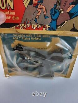 Vintage 1966 Batman Escape Gun Toy Black Version Lincoln International NPP READ