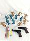 Vintage 1966 Marx The Man From U. N. C. L. E. Mgm 12 Figures And Plastic Dart Guns