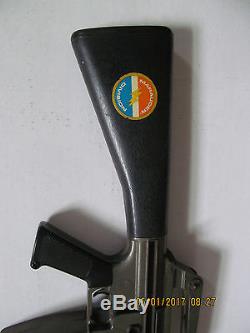 Vintage 1966 Mattel M-16 Marauder Toy Machine Gun