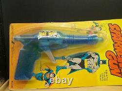 Vintage 1978 Batman Superheroes Sparkling Toy Gun Package Opened