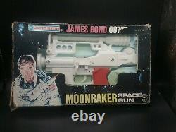 Vintage 1979 James Bond 007 Moonraker Toy Space Gun With Box