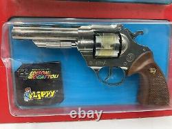 Vintage 1980 Edison Giocattoli full case Toy Gun Italy CHICAGO 20s SET RARE NIB