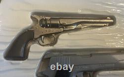 Vintage 1981 Zee Toys Son Of A Gun Die Cast Metal Mini Cap Gun Set Of 5 # 21450