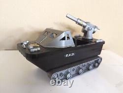 Vintage 1982 Remco BAD Amphibious Gun Boat Tank And Assault Jeep Toys Sgt. Rock