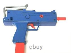 Vintage 1983 Arco Bravestarr Assault Pistol UZI Target Game Set Toy Gun