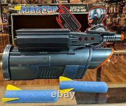 Vintage 1993 Toy Island Robocop Electronic Weapon Arm with Box INCOMPLETE RARE