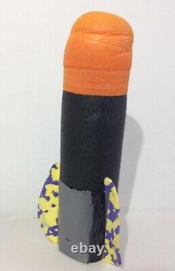 Vintage 1994 Mattel Nerf ULTIMATOR Bazooka Rocket Toy Gun Blaster 1 Rocket Rare