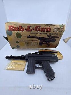 Vintage 50's Hasbro Bub-L- Gun Hassenfeld Bros Squirt & Bubble Gun 1/1