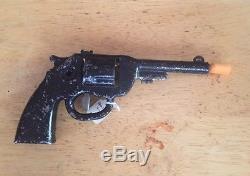 Vintage 8 Marx Black Metal Dart Cap Gun Toy Possible Prototype Warehouse