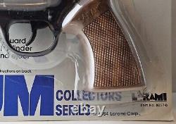 Vintage 8 Shot Magnum Cap Gun Larami 1984 Collectors NOC New On Card Sealed Rare