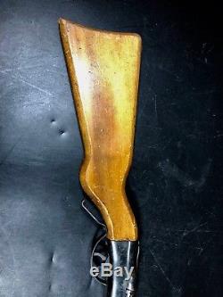 Vintage A H Fox Gun Co. Toy Double Barrel CAP Cork Shotgun Philadelphia MFG