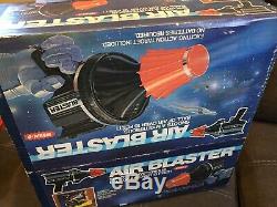 Vintage Air Blaster Toy Blow Gun WithOriginal Box & Target Working 1978 Wham-O