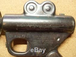 Vintage Antique Tin Metal Buck Rogers 25th Century Daisy Pop Space Ray Gun Toy