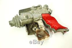 Vintage Atomic Disintegrator Toy Cap Gun by Hubley from the 1950s