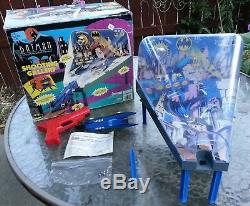 Vintage Batman Shooting Gallery Box Shot Gun Game Toy Collectable Used