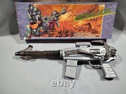 Vintage Bootleg Galactica Space Ray Gun Rifle Battery Operated Argentina Nib G