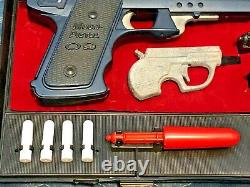 Vintage COMPLETE Multi Pistol 09 1965 Topper Toys Toy Gun Secret Sam Spy Kit